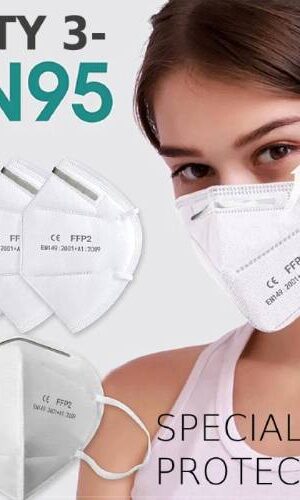 Pro. Mask KN95 #City1b-Mask Best Selling 5 Pcs In 1 Bag + 1 Free