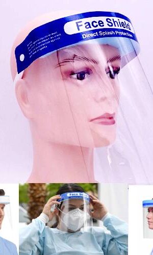 FACE SHIELD In House Face Shield Protective Face Visor BOX SET - 5pcs
