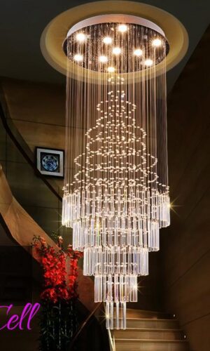 LED Light Crystal Spot chandelier Classic Design