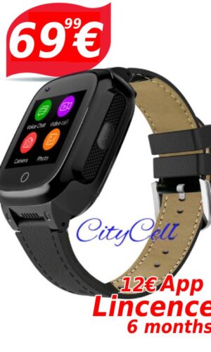 GPS Watch GSM CityCell-D51 Black Dark +12€ App