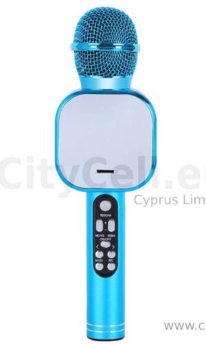 Karaoke microphone buy in Cyprus Limassol CityCell ShishaPuff RamRoum BLUE