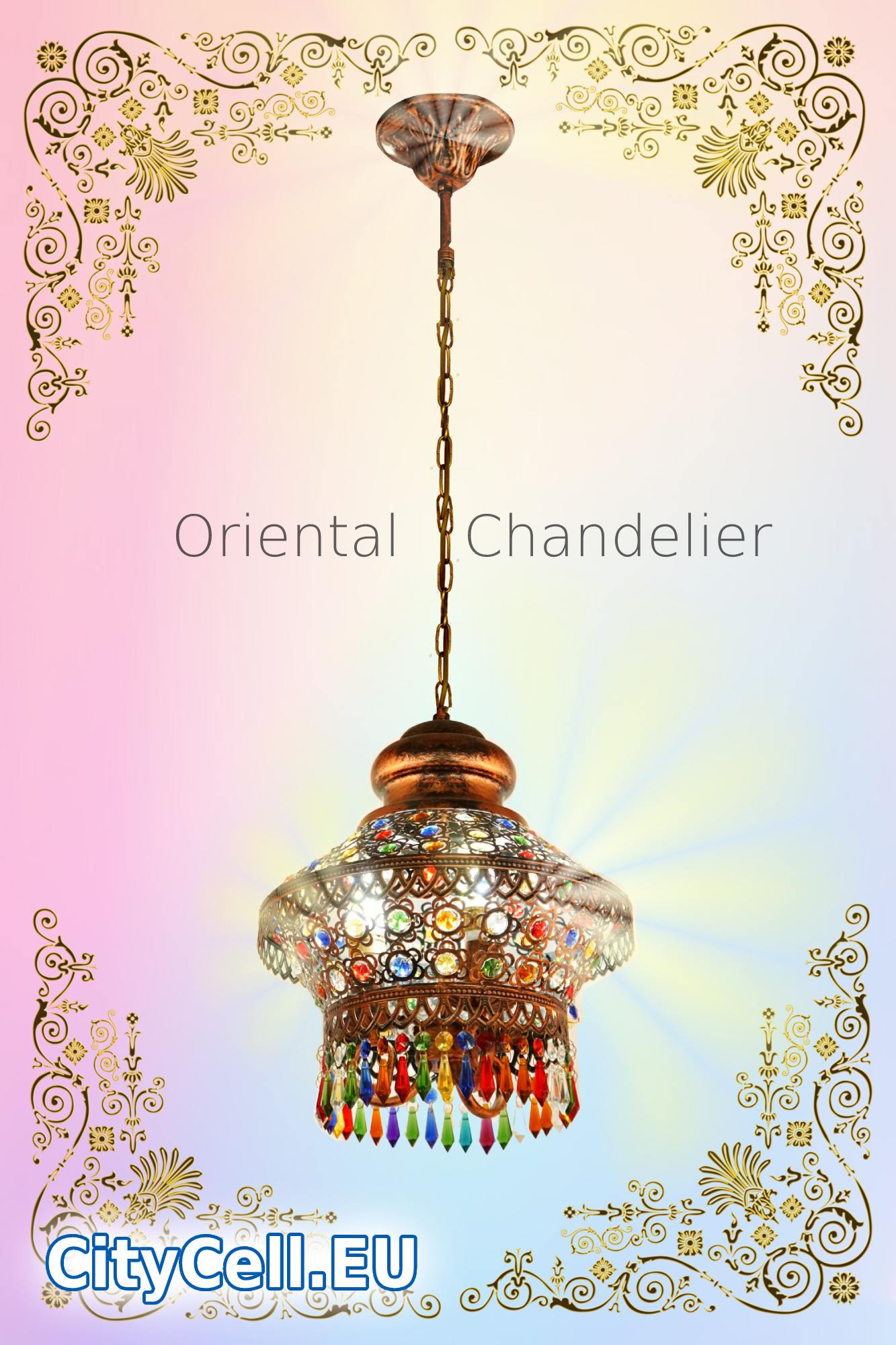 Oriental Chandelier LF110 Cyprus Limassol CityCell Order Online