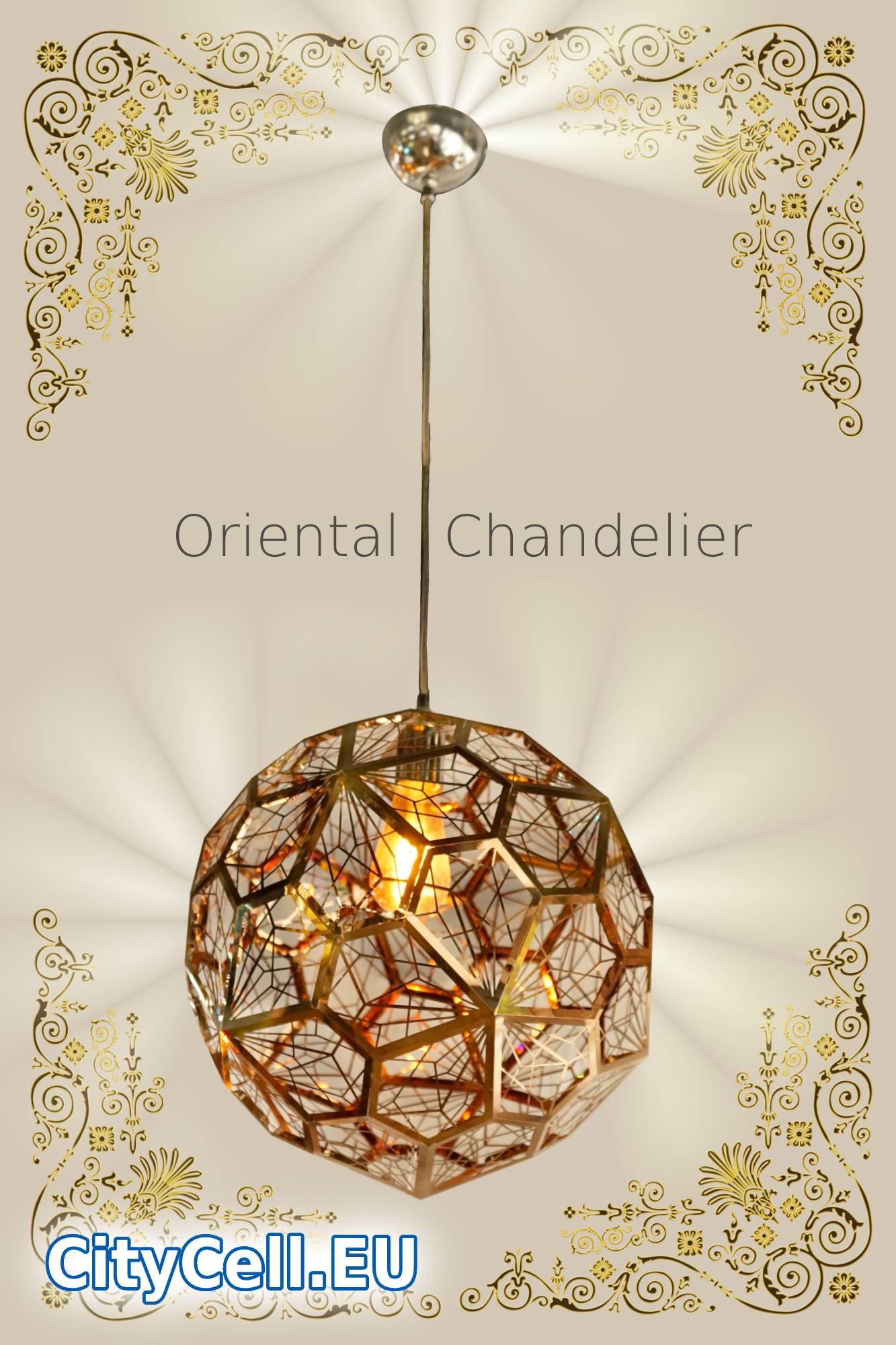 Oriental Chandelier LF112 Cyprus Limassol CityCell Order Online