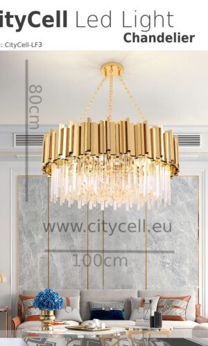 CityCell Led LF2 Gold 50cm - 80cm