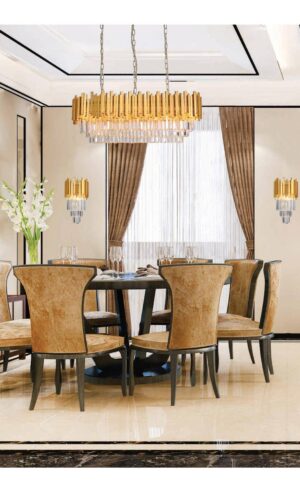 LFB-3 CityCell Led Chandelier Gold